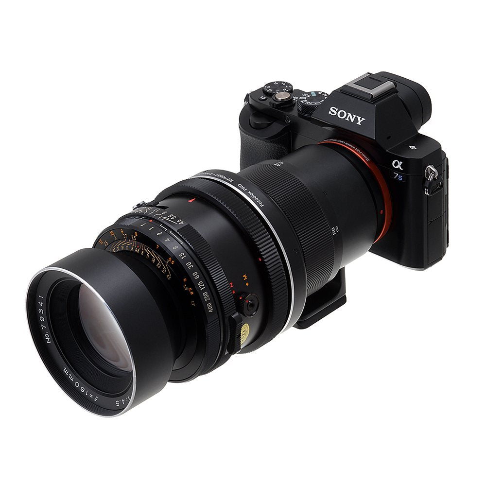 👉 Adaptador Profesional de Montura de Lente – Compatible con Lentes de Formato Medio y Cámaras con Montura E
